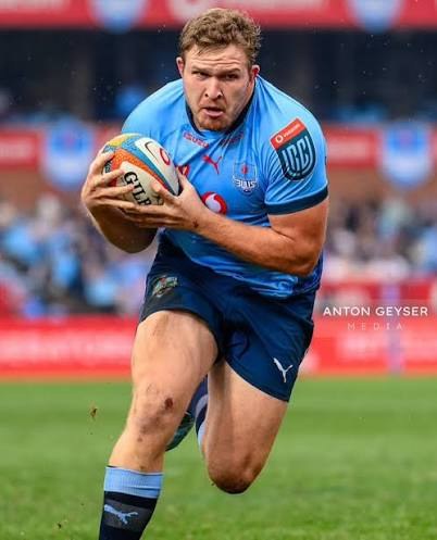 Jan-Hendrik Wessels in Vodacom Bulls colours