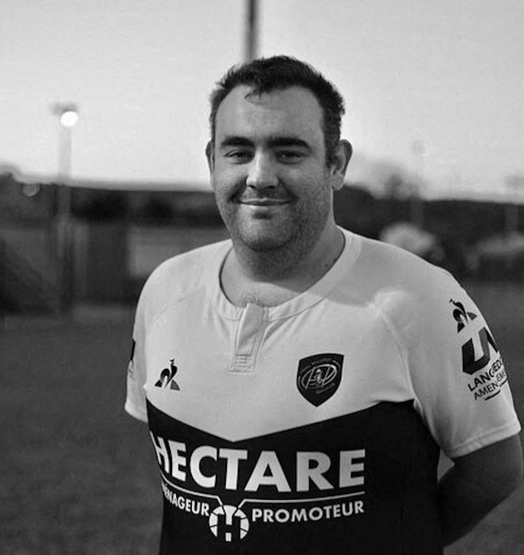 Mathias Ortega in his club jersey