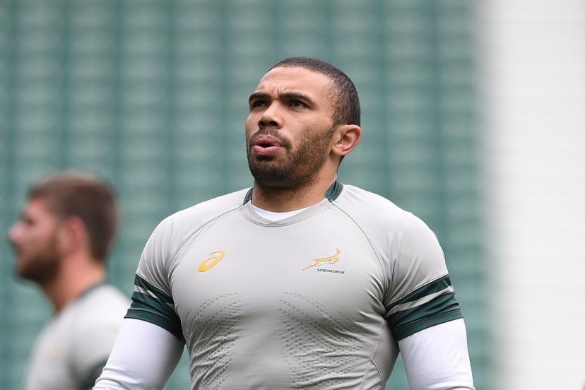 Bryan Habana in Springbok training kit