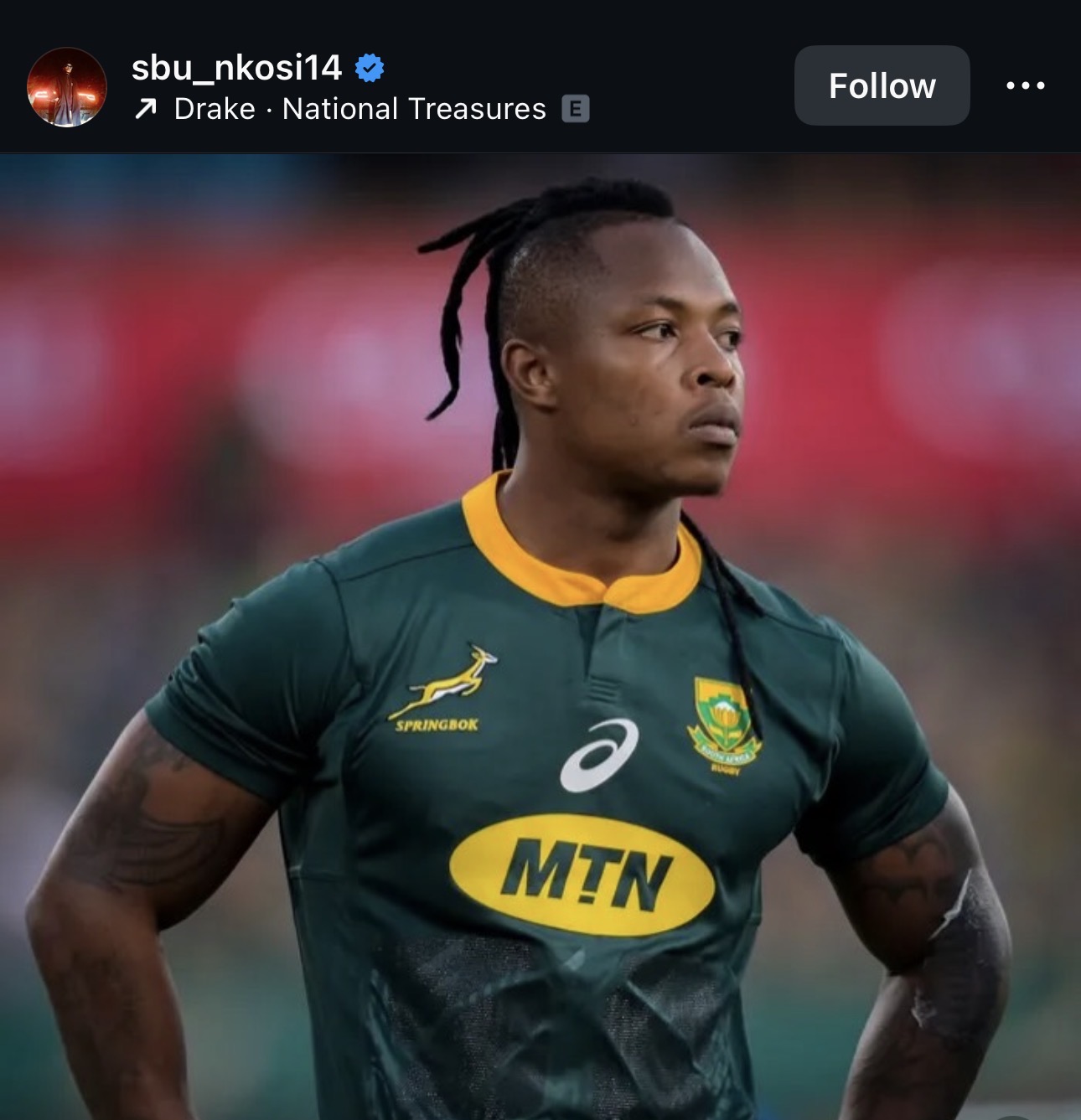 SOUTH AFRICA rugby